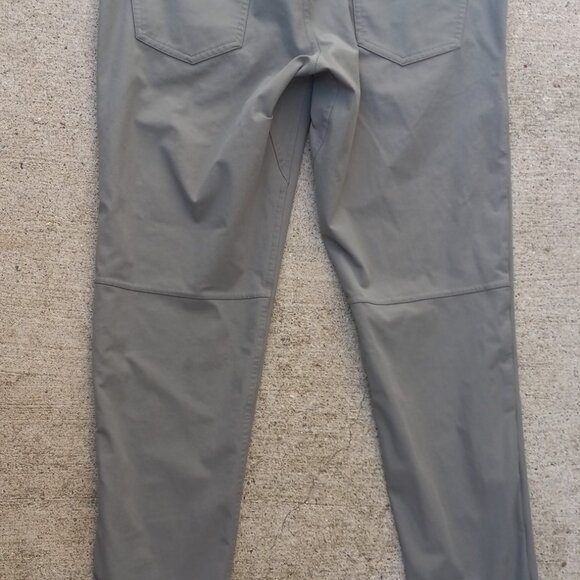 Lululemon Athletica Ladies' Pants Olive Green Sporty Dressy Stretchy 32" x 30" - Picture 5 of 12
